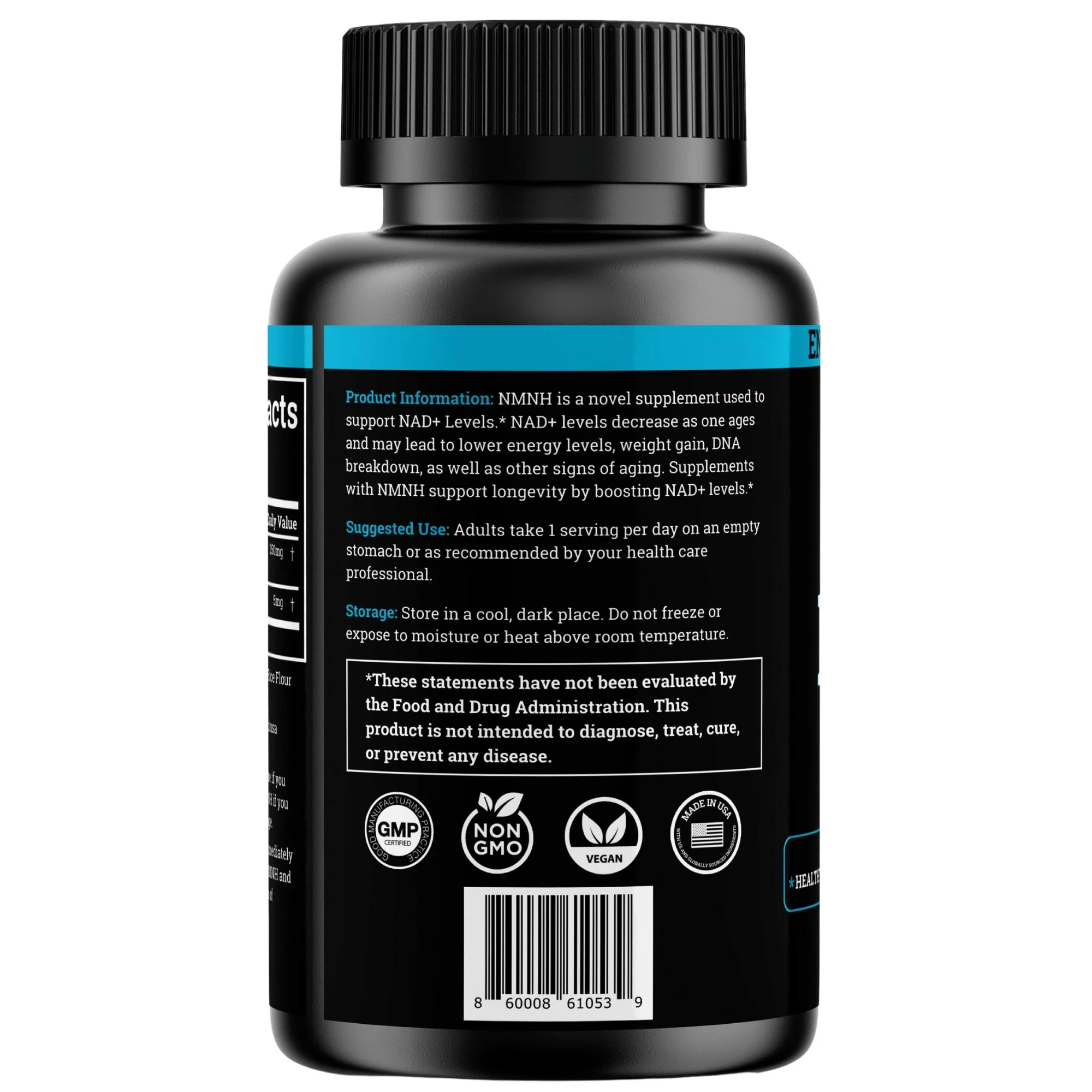 Black Forest NMNH 250MG | Enhanced with BioPerine® for 3X Absorption - Image 7