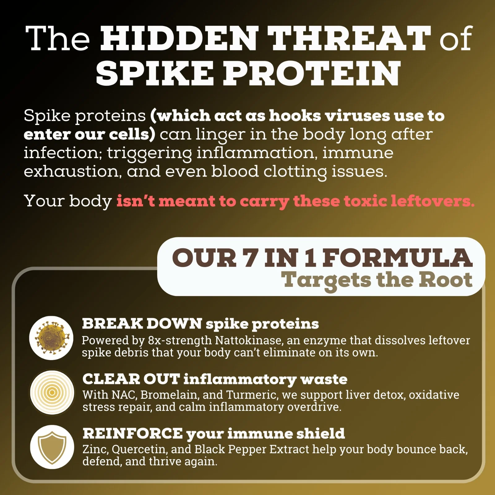 Spike Detox 7-in-1 Formula | 8X More Nattokinase | Extra Strength - Image 5